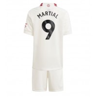 Maglie da calcio Manchester United Anthony Martial #9 Terza Maglia Bambino 2023-24 Manica Corta (+ Pantaloni corti)